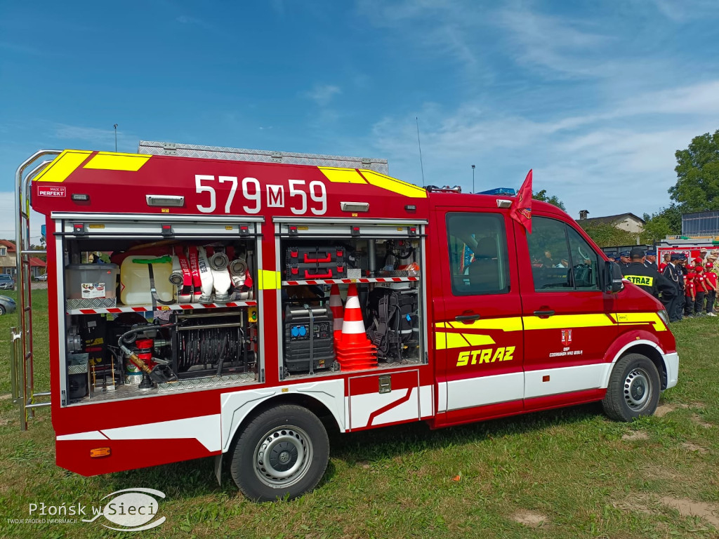 Strażacki sprzęt dla OSP z tereny gminy Czerwińsk