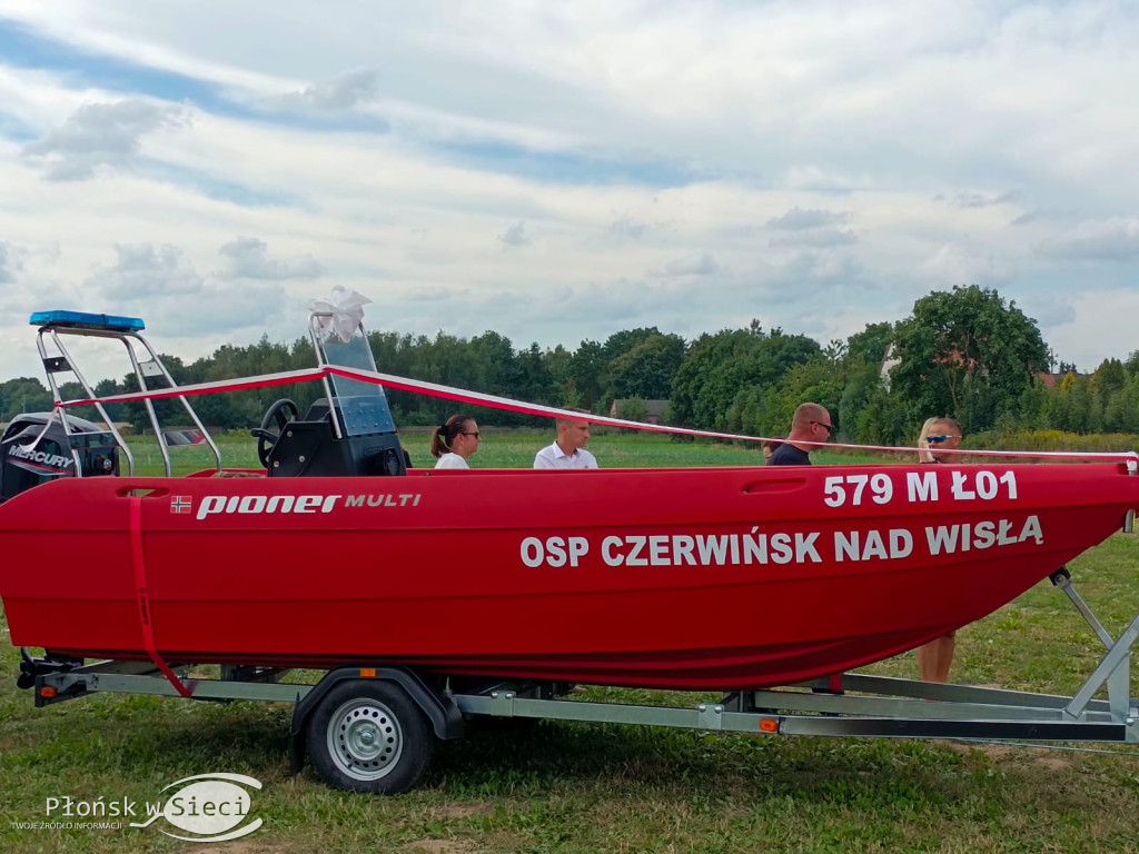 Strażacki sprzęt dla OSP z tereny gminy Czerwińsk