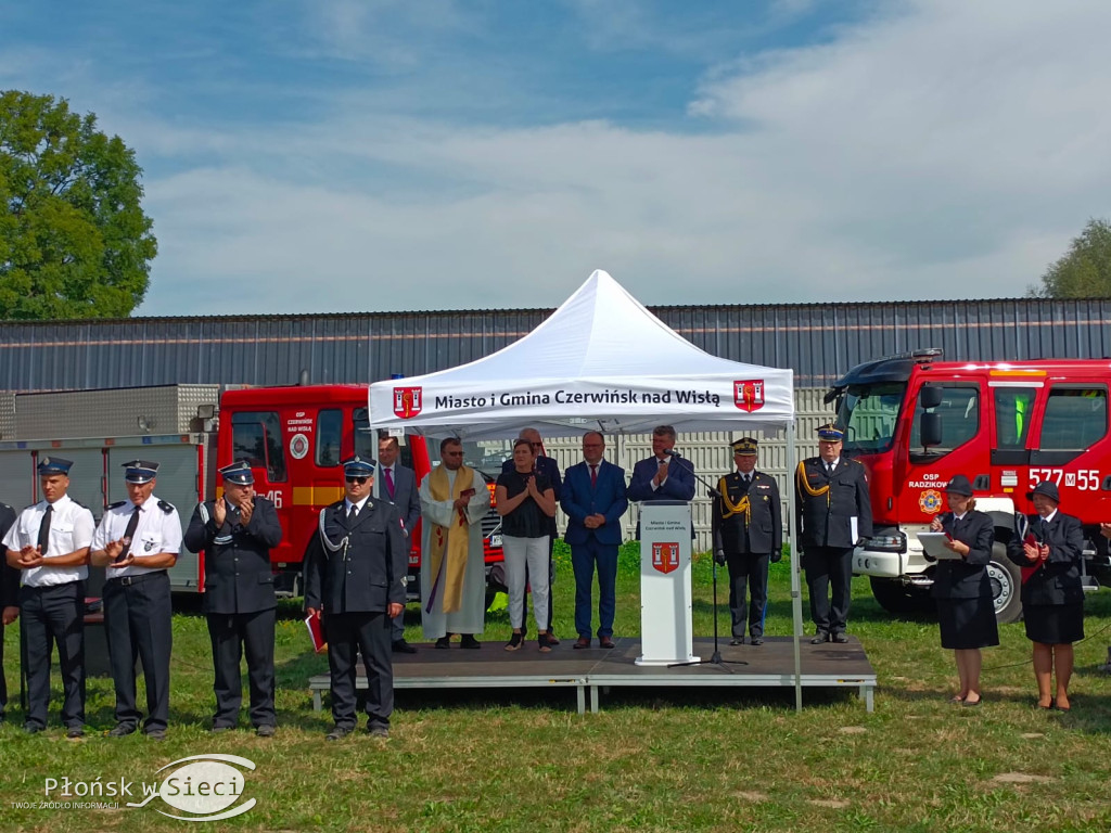 Strażacki sprzęt dla OSP z tereny gminy Czerwińsk