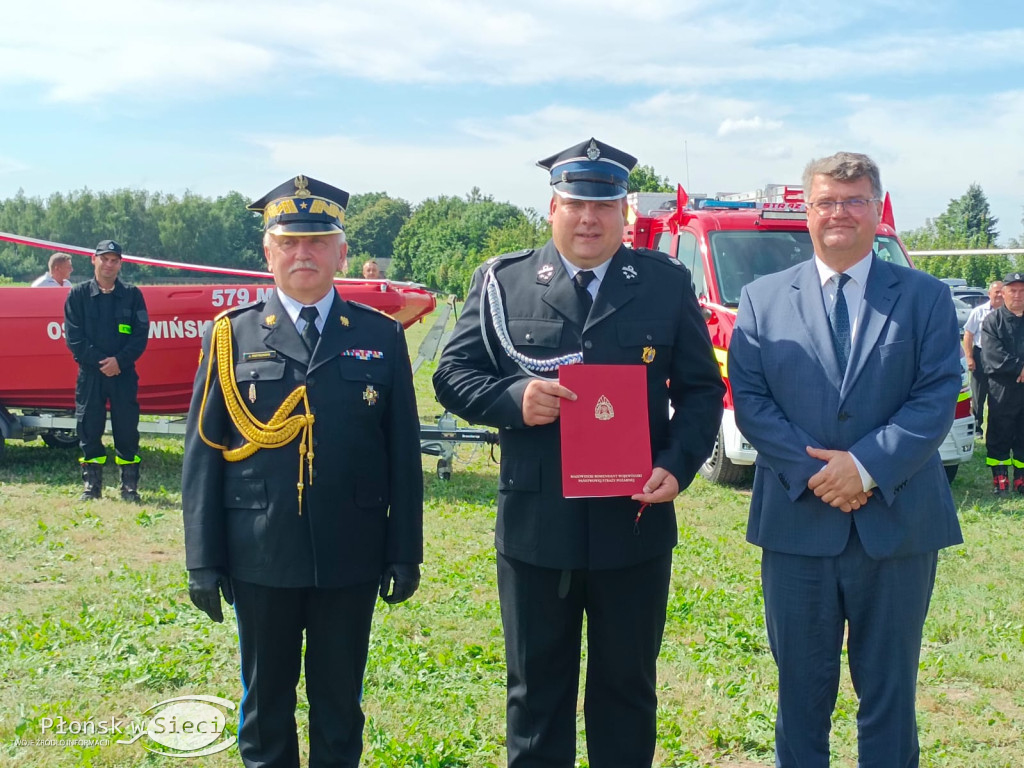 Strażacki sprzęt dla OSP z tereny gminy Czerwińsk