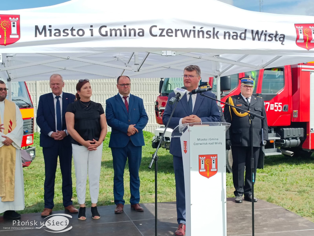 Strażacki sprzęt dla OSP z tereny gminy Czerwińsk