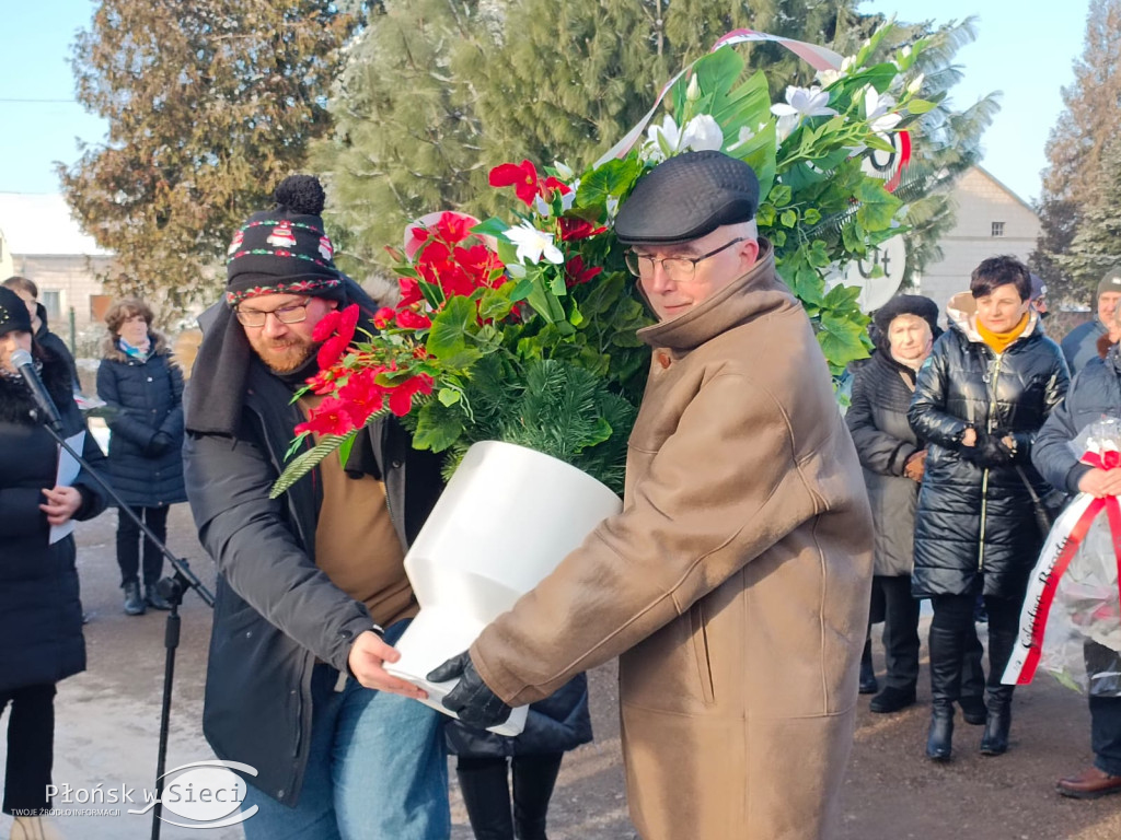 Odsłonięcie pomnika dedykowanego braciom Wosińskim
