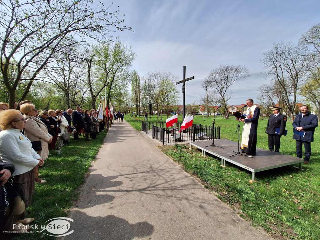 Płońskie obchody rocznicy zbrodni katyńskiej