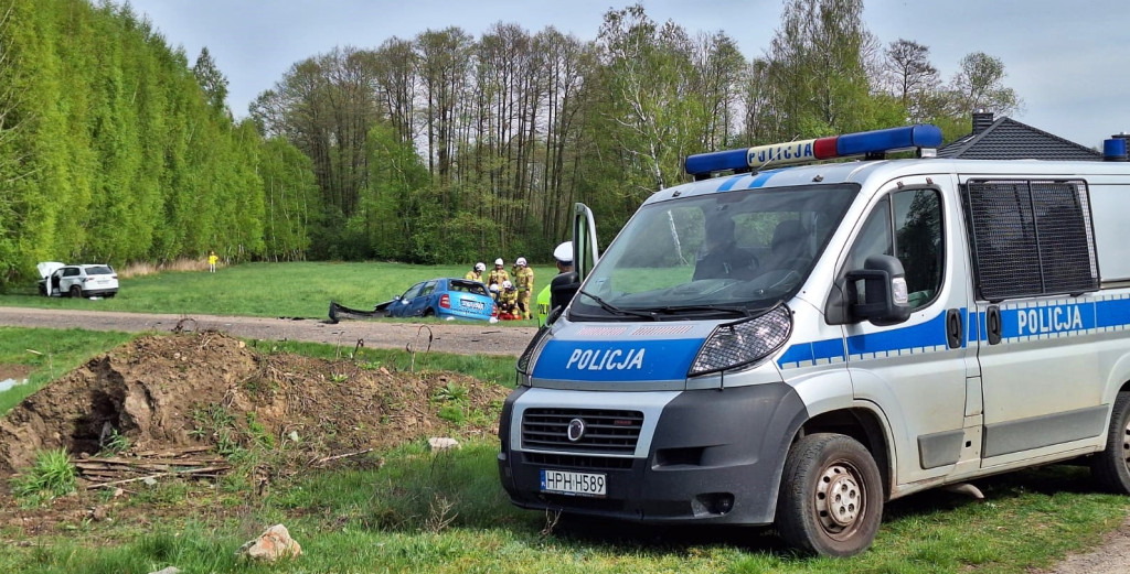 Jedna osoba nie żyje - wypadek w Galominie