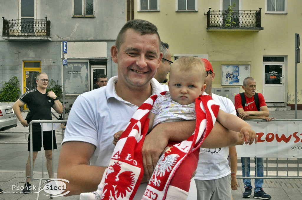 Obejrzeli mecz Polaków w płońskiej strefie kibica