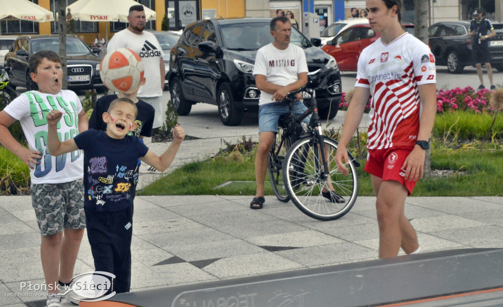 Obejrzeli mecz Polaków w płońskiej strefie kibica