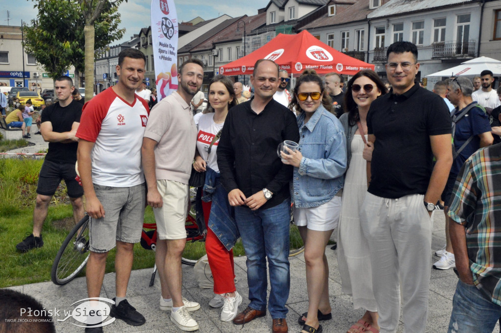 Obejrzeli mecz Polaków w płońskiej strefie kibica