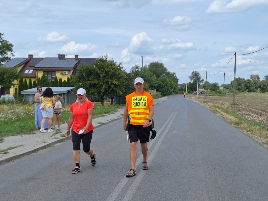 Pielgrzymi ugoszczeni w Strachowie
