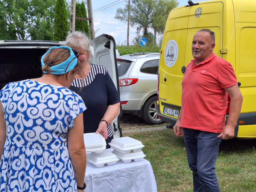 Pielgrzymi ugoszczeni w Strachowie