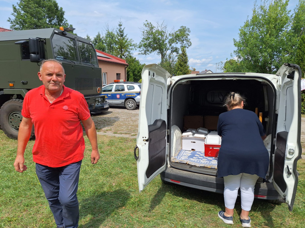 Pielgrzymi ugoszczeni w Strachowie