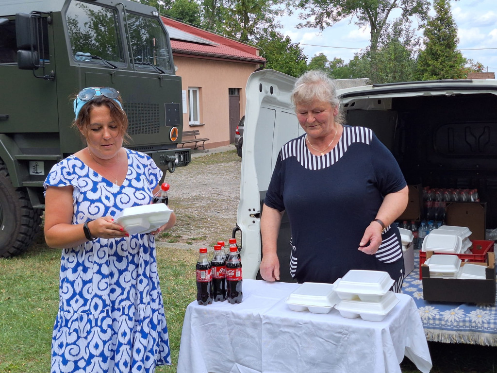 Pielgrzymi ugoszczeni w Strachowie