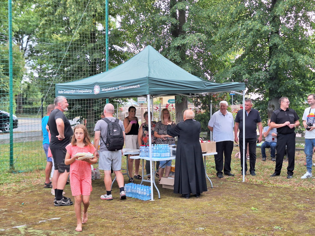 Pielgrzymi ugoszczeni w Strachowie