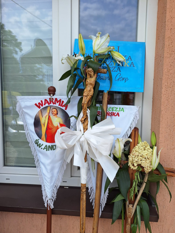Pielgrzymi ugoszczeni w Strachowie