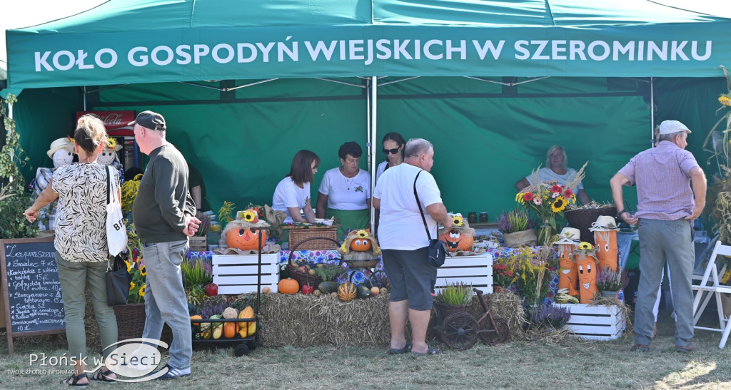 Na gminnych dożynkach w Jeżewie