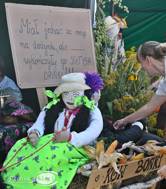 Na gminnych dożynkach w Jeżewie