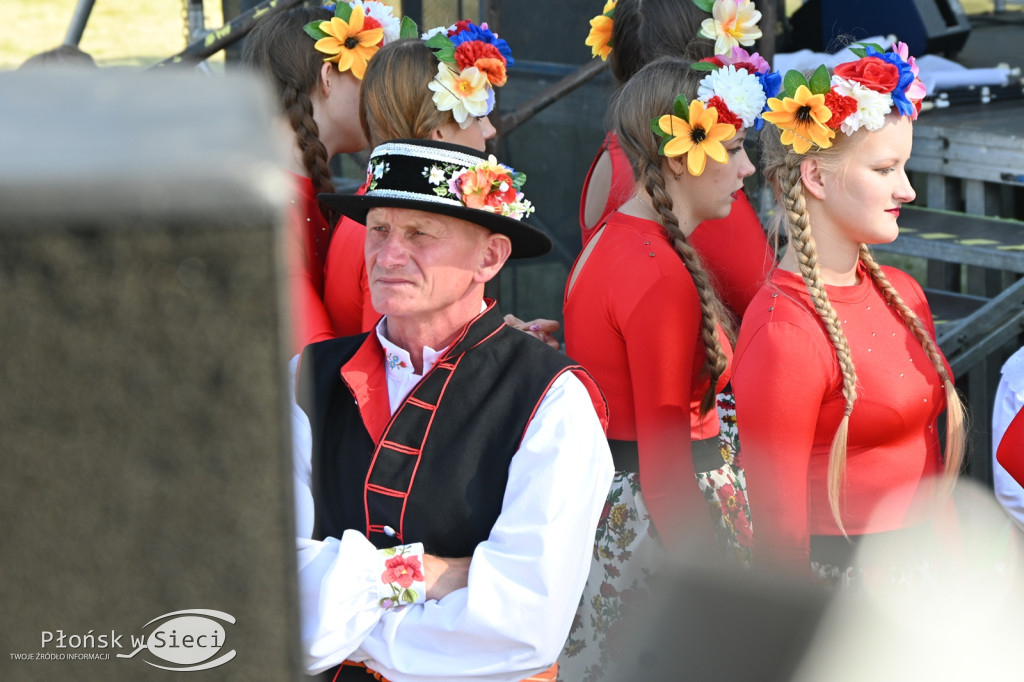 Na gminnych dożynkach w Jeżewie