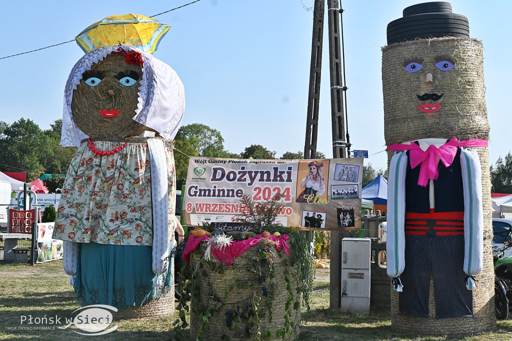 Na gminnych dożynkach w Jeżewie