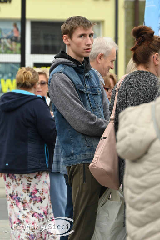 Płońszczanie na miejskim rynku - DPM dzień I