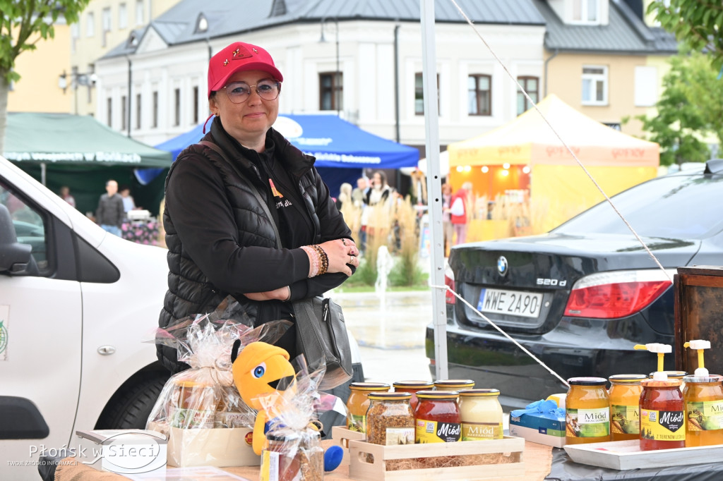 Płońszczanie na miejskim rynku - DPM dzień I