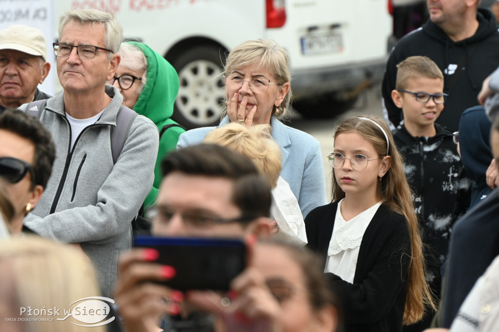 Płońszczanie na miejskim rynku - DPM dzień I