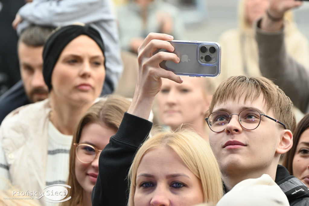 Płońszczanie na miejskim rynku - DPM dzień I