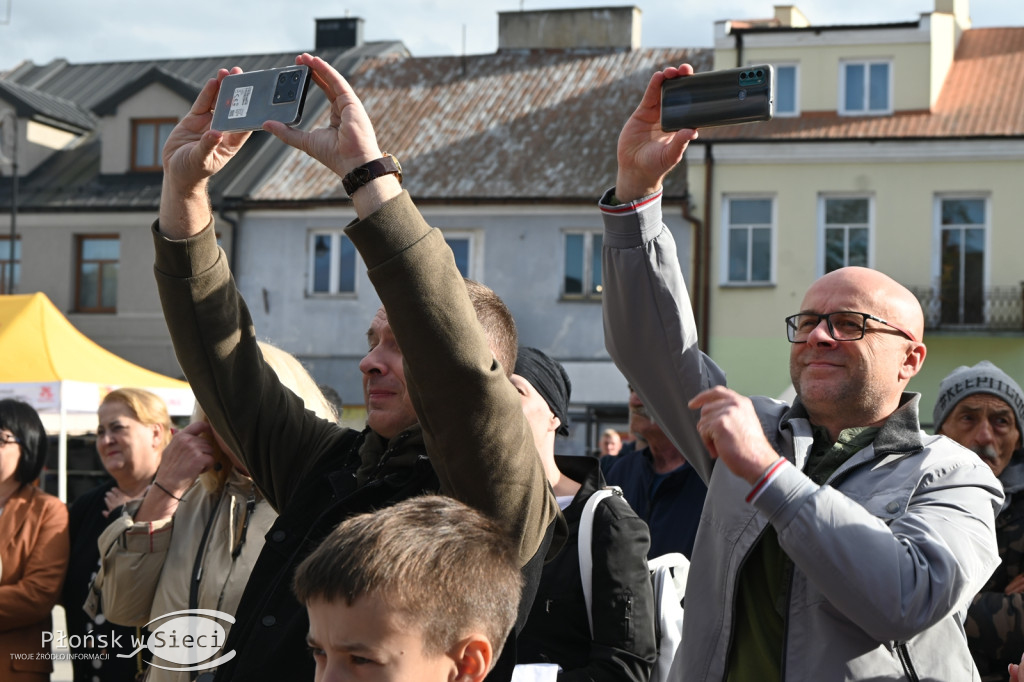 Płońszczanie na miejskim rynku - DPM dzień I