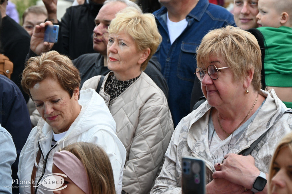 Płońszczanie na miejskim rynku - DPM dzień I