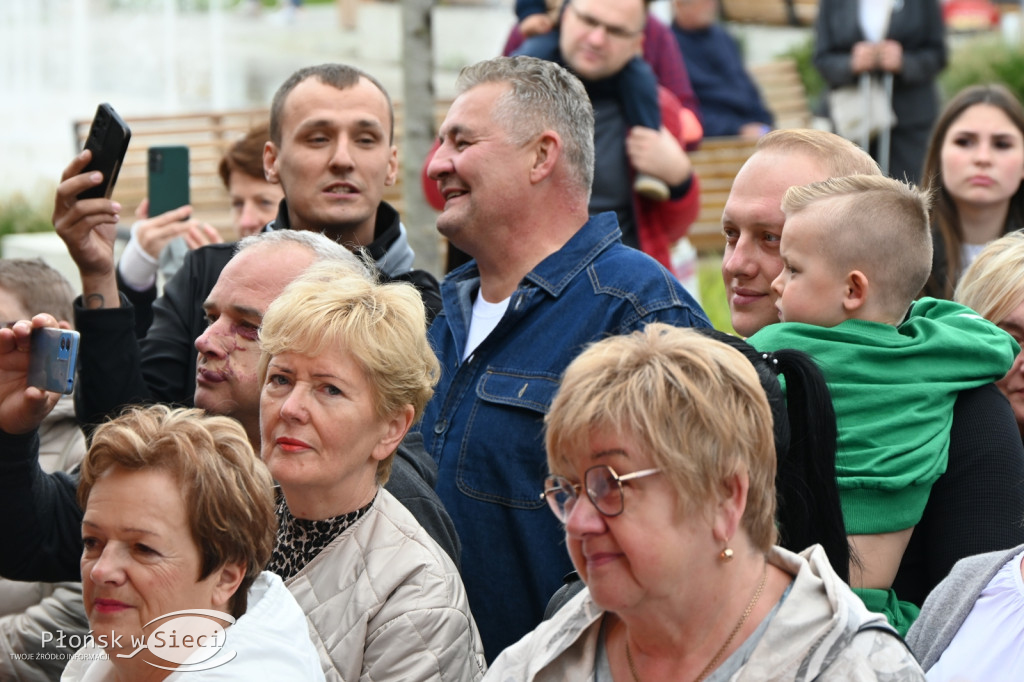 Płońszczanie na miejskim rynku - DPM dzień I