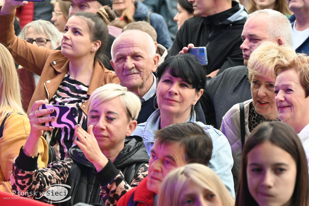 Płońszczanie na miejskim rynku - DPM dzień I