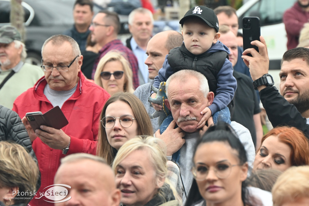 Płońszczanie na miejskim rynku - DPM dzień I