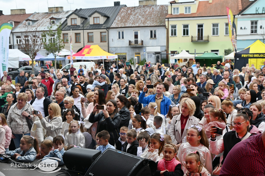 Płońszczanie na miejskim rynku - DPM dzień I