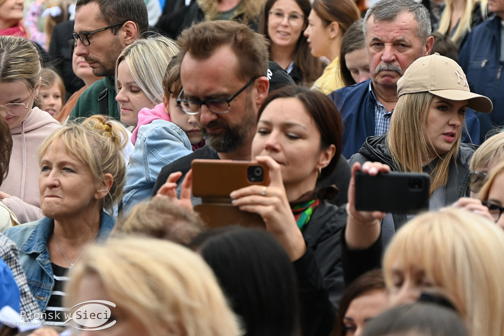 Płońszczanie na miejskim rynku - DPM dzień I