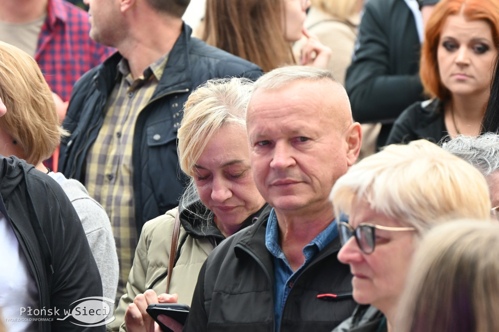 Płońszczanie na miejskim rynku - DPM dzień I