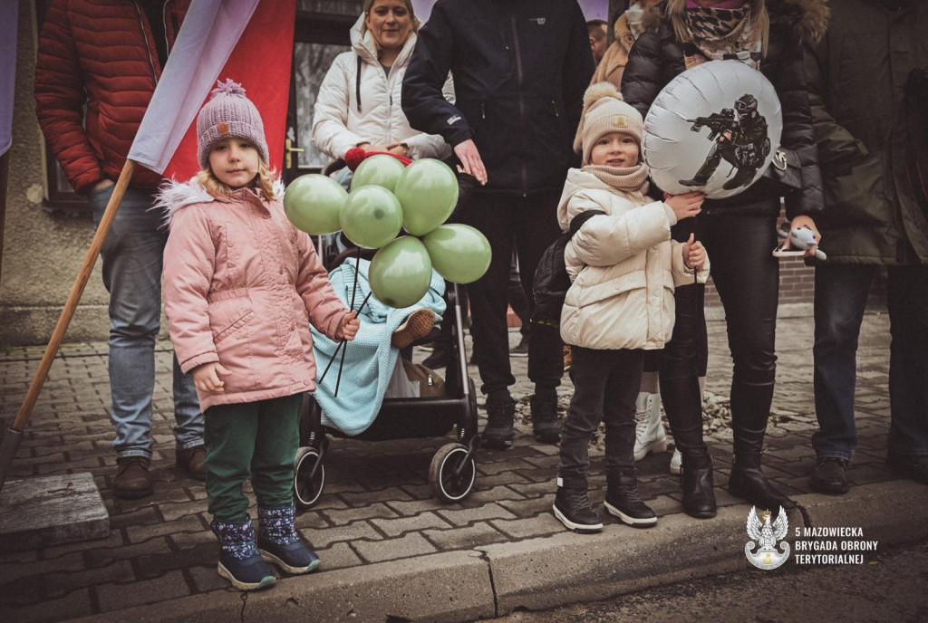 Przysięga wojskowa w Raciążu