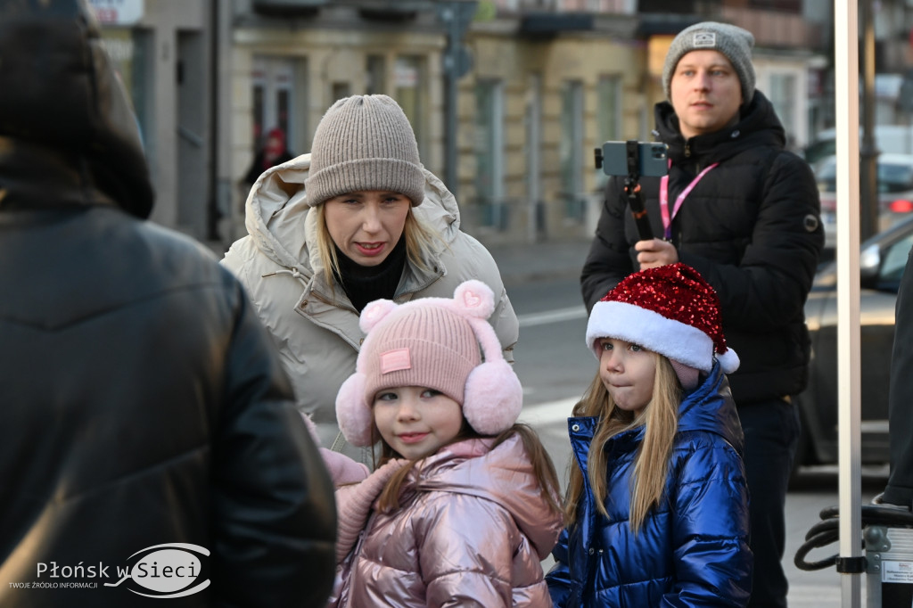 Wigilia miejska w płońskim rynku