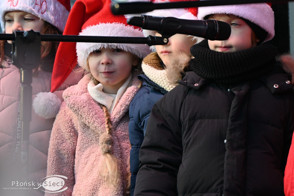 Wigilia miejska w płońskim rynku