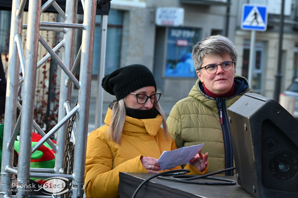 Wigilia miejska w płońskim rynku