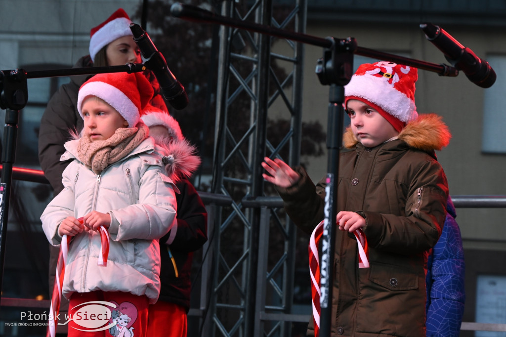 Wigilia miejska w płońskim rynku