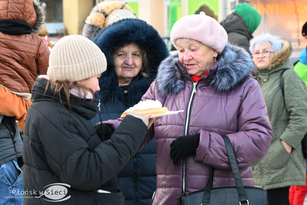 Wigilia miejska w płońskim rynku