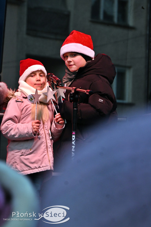 Wigilia miejska w płońskim rynku