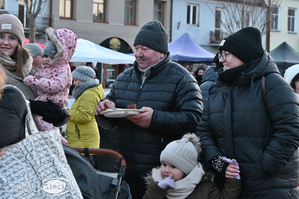 Wigilia miejska w płońskim rynku