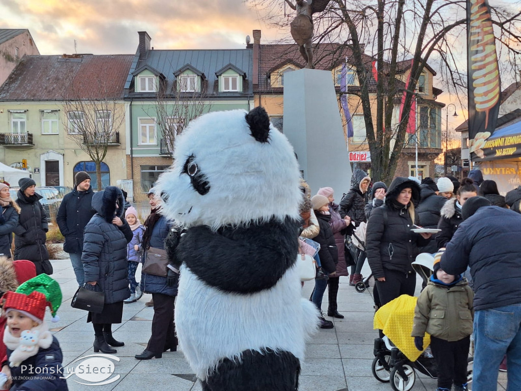 Wigilia miejska w płońskim rynku