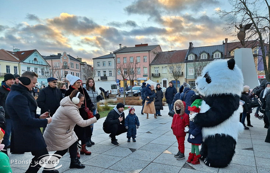 Wigilia miejska w płońskim rynku