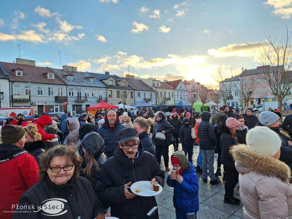 Wigilia miejska w płońskim rynku