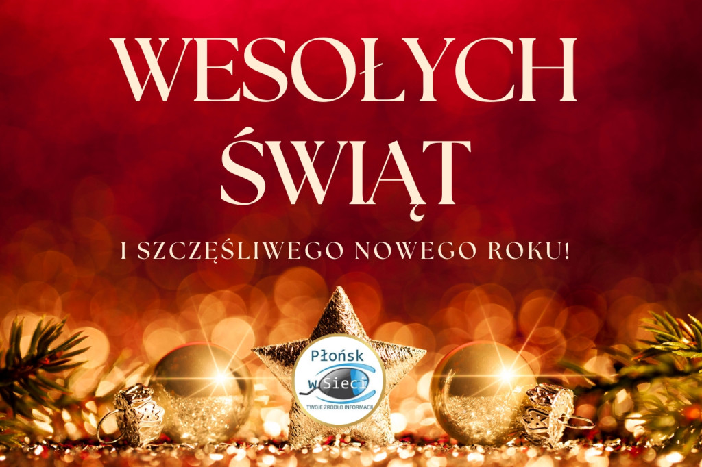 Wspaniałych świąt i szczęśliwego Nowego Roku!