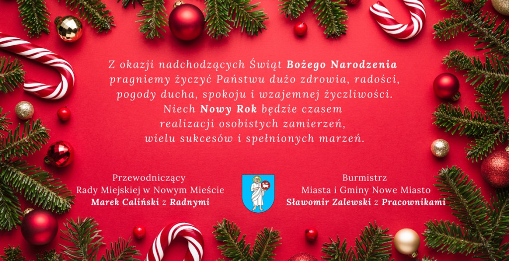 Wspaniałych świąt i szczęśliwego Nowego Roku!