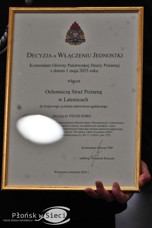 Strażackie święto w Sochocinie