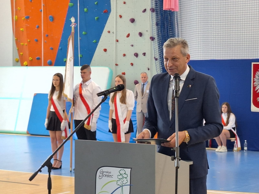 Uroczyste otwarcie hali sportowej w Jońcu