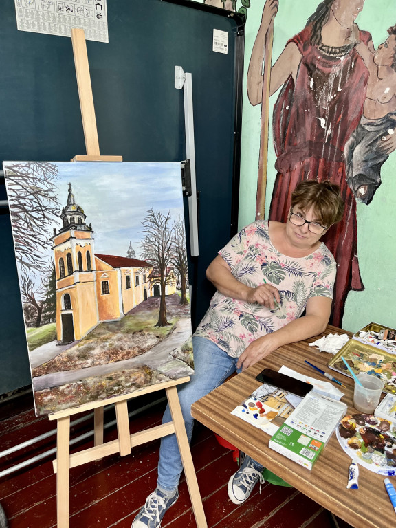 Malarski plener w Płońsku
