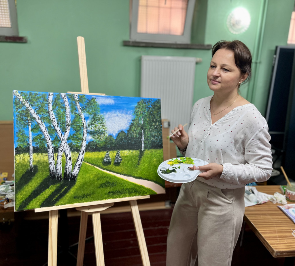 Malarski plener w Płońsku